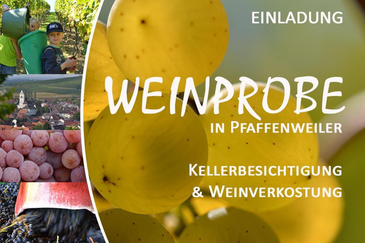 Apartamento Am Weinberg - stilvoll, ruhig, zum wohlfühlen Pfaffenweiler Exterior foto